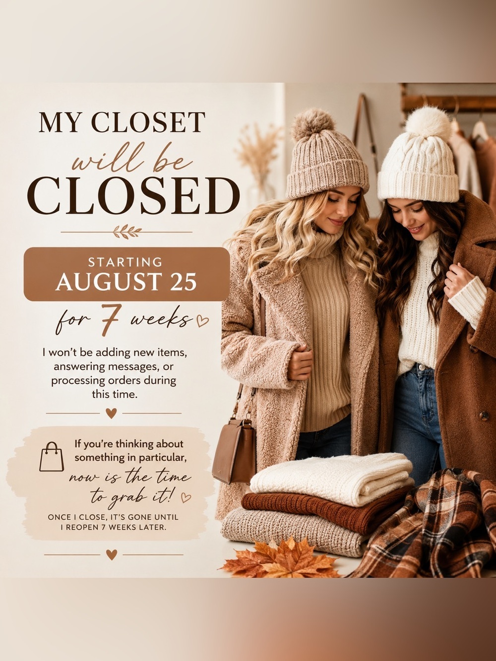 If you’ve had your eye on something special, now is the perfect time to grab it!